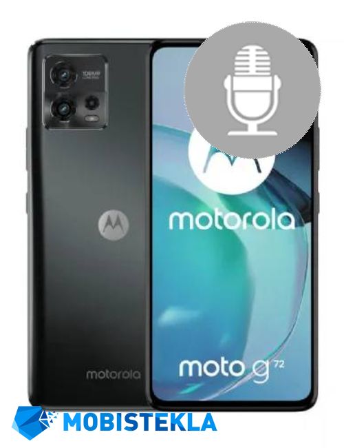 MOTOROLA Moto G72 - Popravilo mikrofona