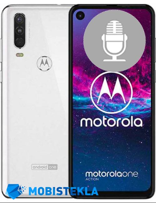 MOTOROLA Moto One Action - Popravilo mikrofona