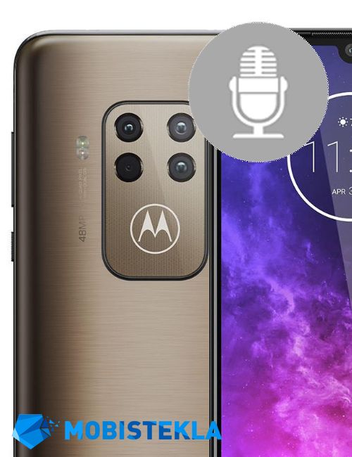 MOTOROLA Moto One Zoom - Popravilo mikrofona