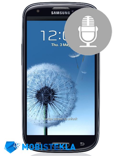 SAMSUNG Galaxy S3 - Popravilo mikrofona
