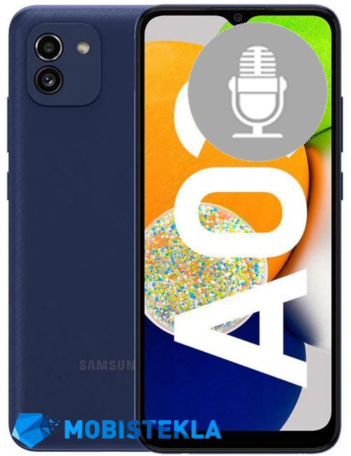 SAMSUNG Galaxy A03 - Popravilo mikrofona
