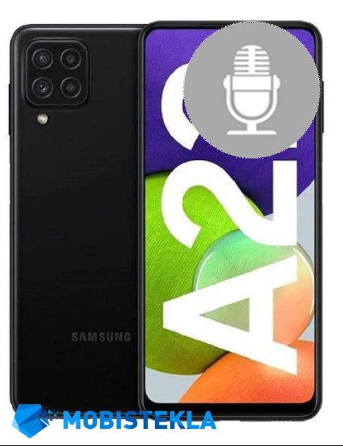 SAMSUNG Galaxy A22 4G - Popravilo mikrofona