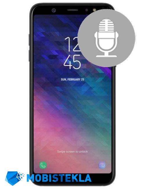 SAMSUNG Galaxy A6 2018 - Popravilo mikrofona