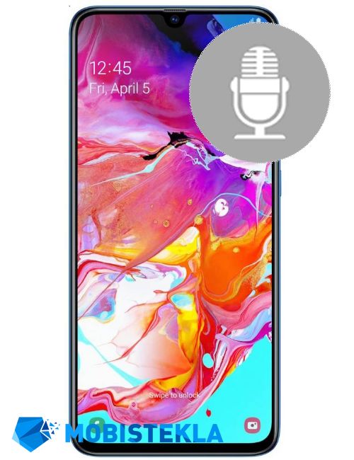 SAMSUNG Galaxy A70 - Popravilo mikrofona