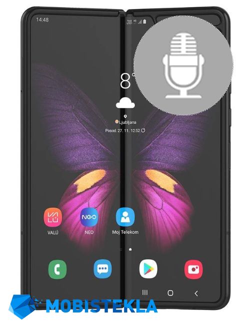 SAMSUNG Galaxy Z Fold - Popravilo mikrofona