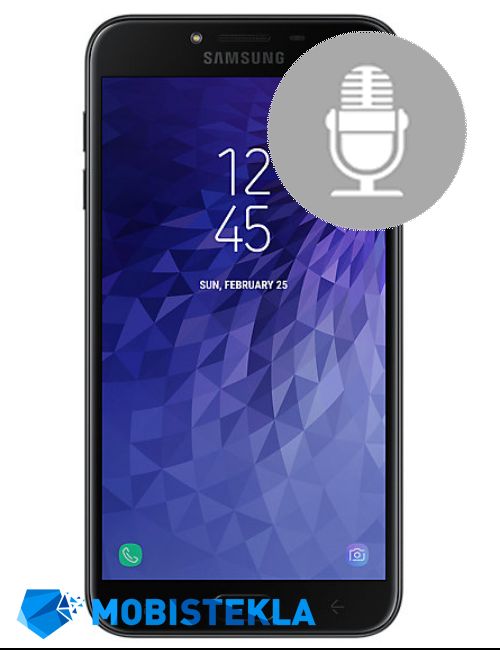 SAMSUNG Galaxy J4 - Popravilo mikrofona