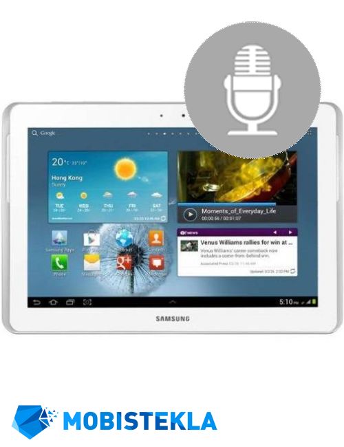 SAMSUNG Galaxy Tab 2 10.1 P5100 - Popravilo mikrofona