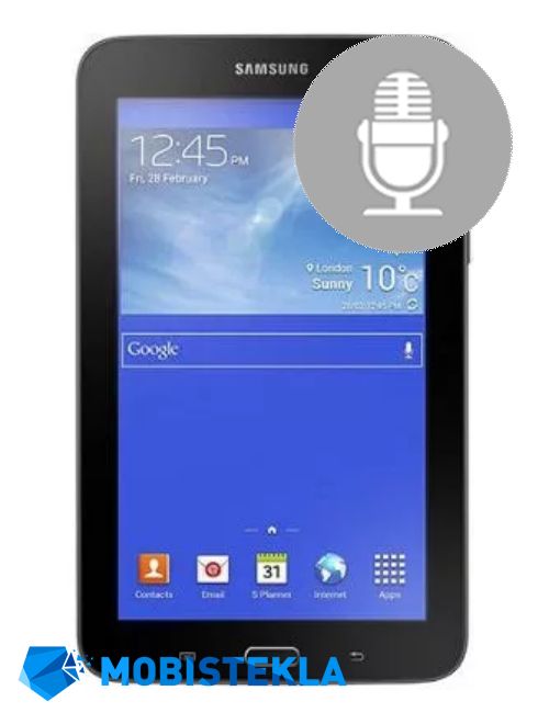 SAMSUNG Galaxy Tab 3 Lite T113 - Popravilo mikrofona