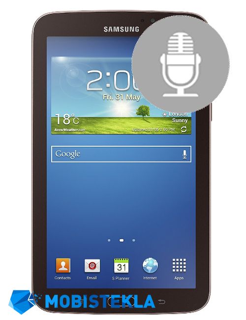 SAMSUNG Galaxy Tab 3 T210 - Popravilo mikrofona