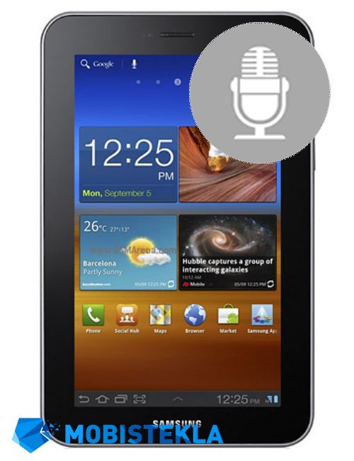 SAMSUNG Galaxy Tab 7.0 Plus P6200 - Popravilo mikrofona