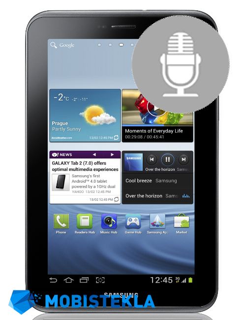 SAMSUNG Galaxy Tab 2 7.0 P3100 - Popravilo mikrofona