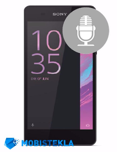 SONY Xperia E5 - Popravilo mikrofona