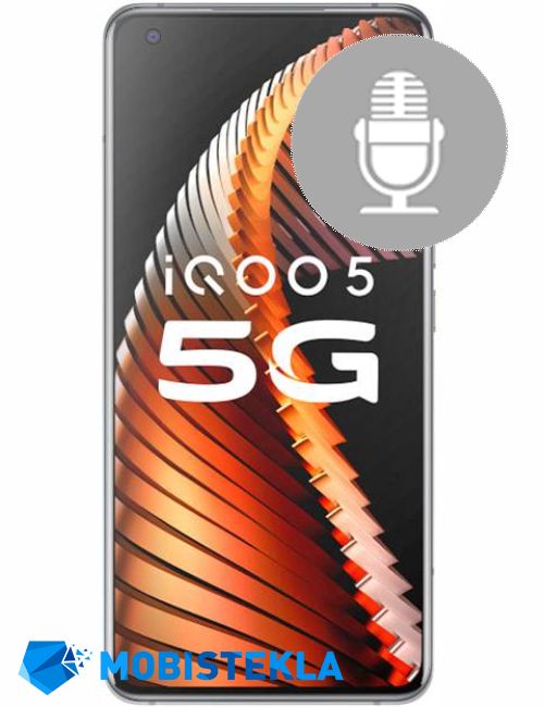 VIVO iQOO 5 5G - Popravilo mikrofona