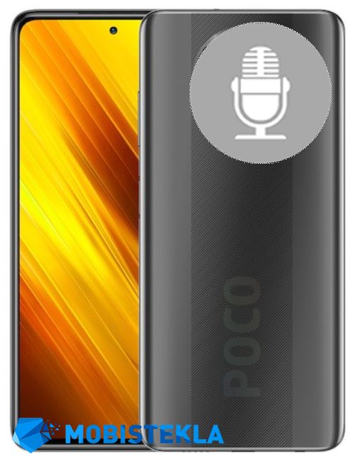XIAOMI Poco X3 NFC - Popravilo mikrofona
