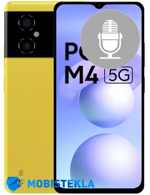 XIAOMI Poco M4 5G - Popravilo mikrofona