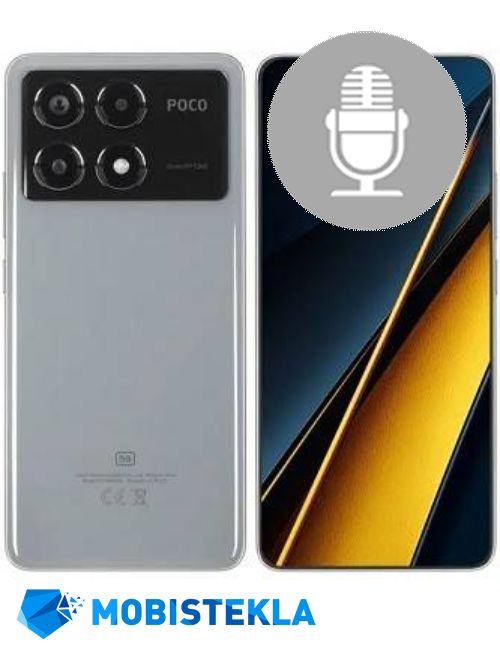 XIAOMI Poco X6 Pro - Popravilo mikrofona