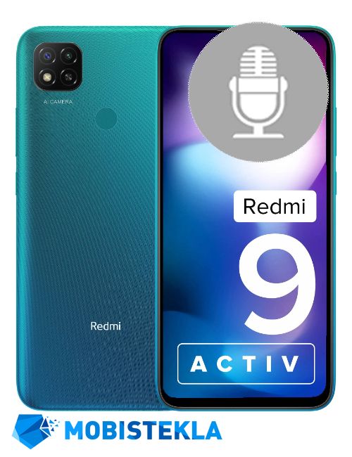 XIAOMI Redmi 9 Active - Popravilo mikrofona