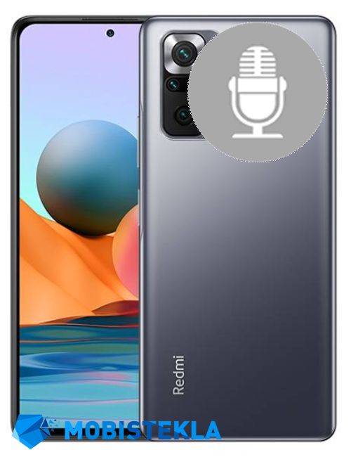 XIAOMI Redmi Note 10 Pro 5G - Popravilo mikrofona