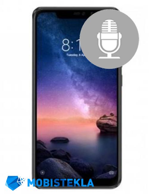 XIAOMI Redmi Note 6 Pro - Popravilo mikrofona