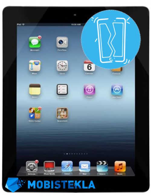 APPLE iPad 4 - Popravilo ohišja