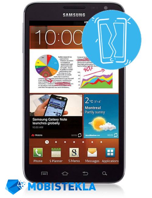 SAMSUNG Galaxy Note 1 - Popravilo ohišja