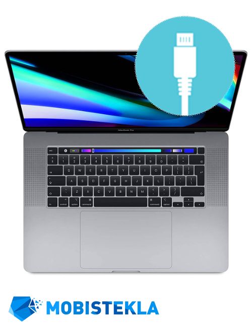 APPLE MacBook Pro 16 2019 A2141 - Popravilo polnilnega konektorja