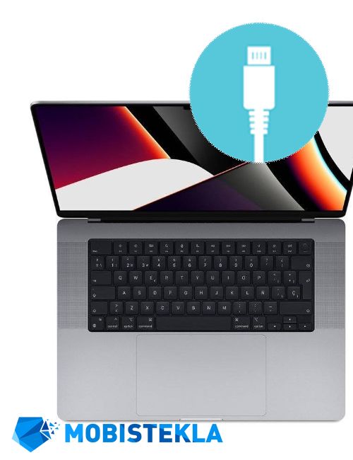 APPLE MacBook Pro M1 16 2021 A2485 - Popravilo polnilnega konektorja