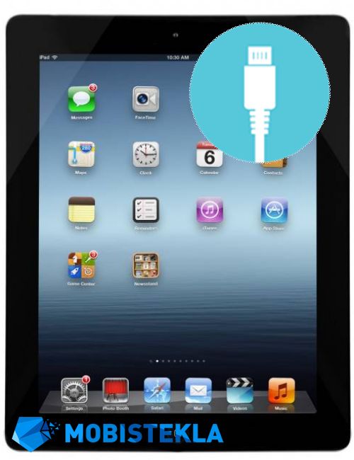 APPLE iPad 4 - Popravilo polnilnega konektorja