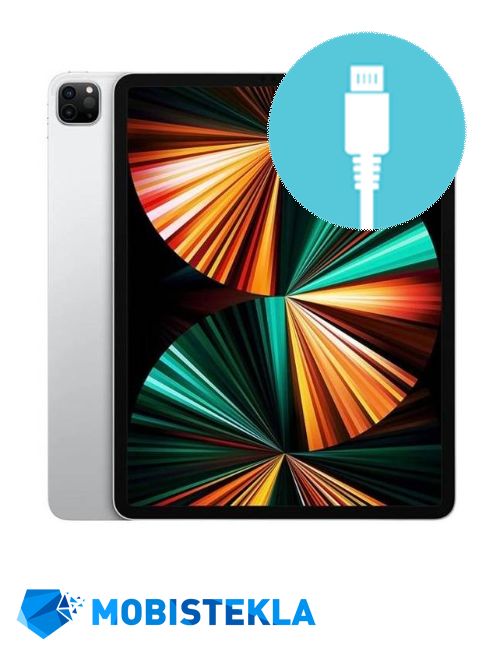 APPLE iPad Pro 12,9 2021 - Popravilo polnilnega konektorja