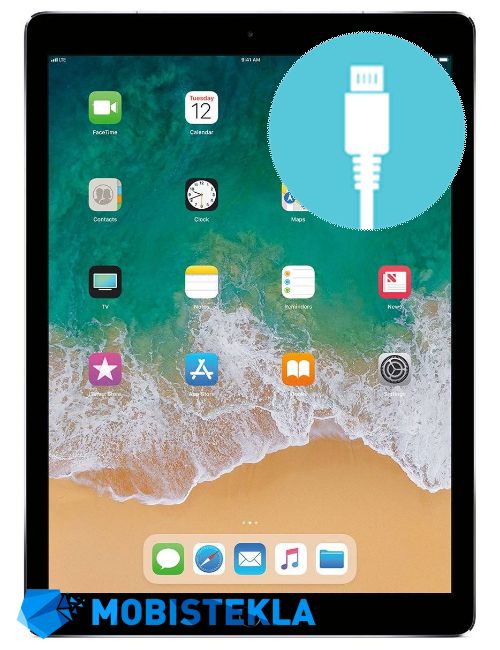 APPLE iPad Pro 10,5 2017 - Popravilo polnilnega konektorja