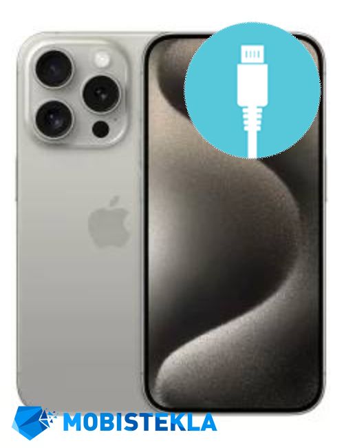 APPLE iPhone 15 Pro - Popravilo polnilnega konektorja