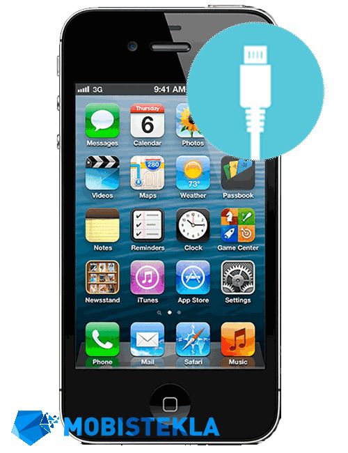 APPLE iPhone 4 - Popravilo polnilnega konektorja
