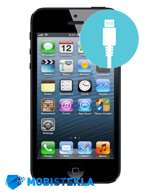 APPLE iPhone 5 - Popravilo polnilnega konektorja