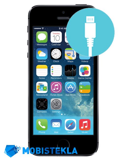 APPLE iPhone 5s - Popravilo polnilnega konektorja