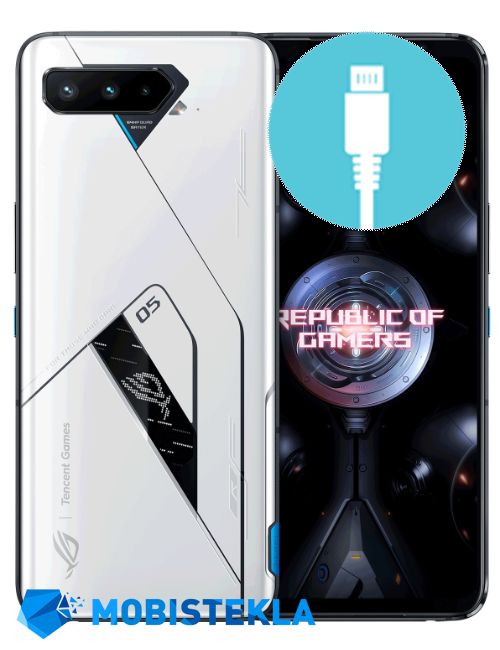 ASUS ROG Phone 5 Ultimate - Popravilo polnilnega konektorja