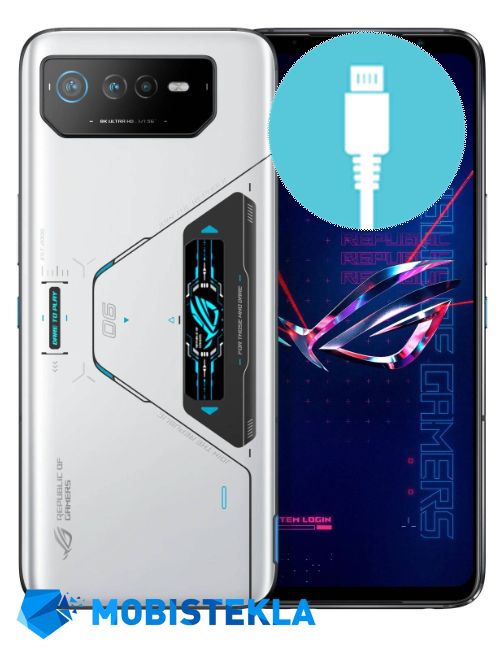ASUS ROG Phone 6 Pro - Popravilo polnilnega konektorja