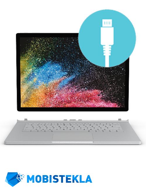 MICROSOFT Surface Book 2 - Popravilo polnilnega konektorja