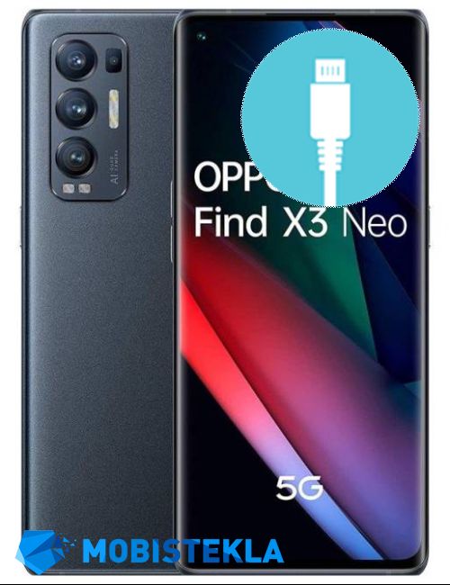 OPPO Find X3 Neo - Popravilo polnilnega konektorja