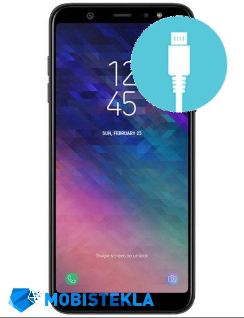 SAMSUNG Galaxy A6 Plus 2018 - Popravilo polnilnega konektorja