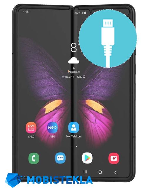 SAMSUNG Galaxy Z Fold - Popravilo polnilnega konektorja