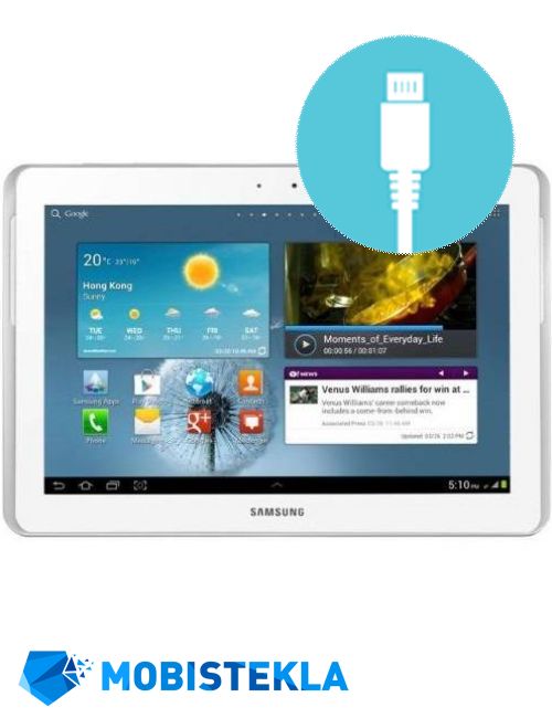 SAMSUNG Galaxy Tab 2 10.1 P5100 - Popravilo polnilnega konektorja