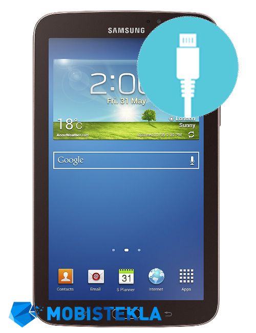 SAMSUNG Galaxy Tab 3 T210 - Popravilo polnilnega konektorja