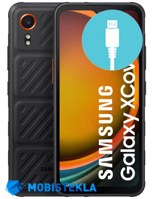 SAMSUNG Galaxy Xcover7 - Popravilo polnilnega konektorja