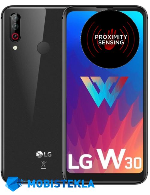 LG W30 - Popravilo senzorja bližine