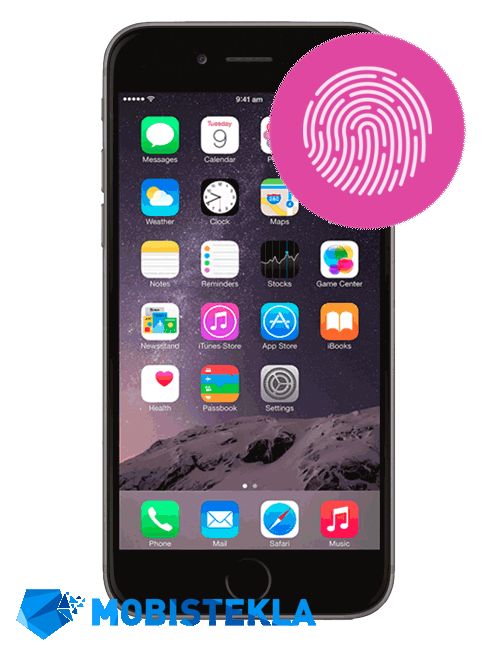 APPLE iPhone 6s - Popravilo senzorja prstnega odtisa