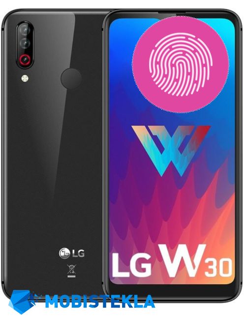 LG W30 - Popravilo senzorja prstnega odtisa