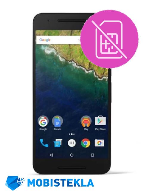 HUAWEI Nexus 6P - Popravilo sprejemnika SIM kartice