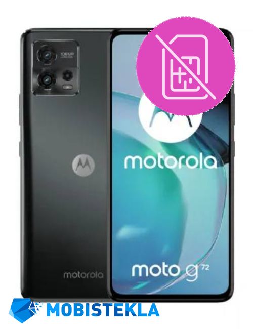 MOTOROLA Moto G72 - Popravilo sprejemnika SIM kartice
