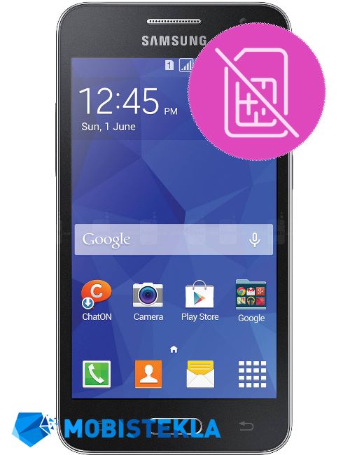 SAMSUNG Galaxy Core 2 - Popravilo sprejemnika SIM kartice