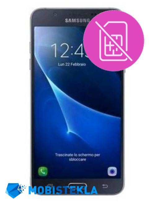 SAMSUNG Galaxy J7 2016 - Popravilo sprejemnika SIM kartice
